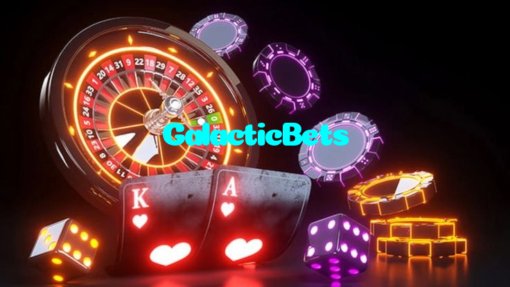 GalacticBets casino presented on mobile device in Pakistan with slots and live games